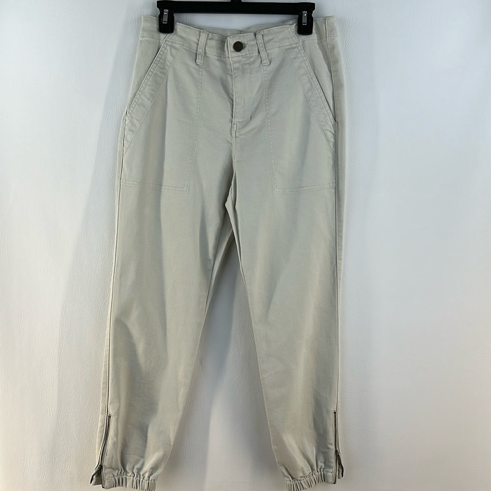 Cabi Cotton Denim Jogger Pants, 6
